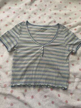 american eagle striped shirt💝brand new